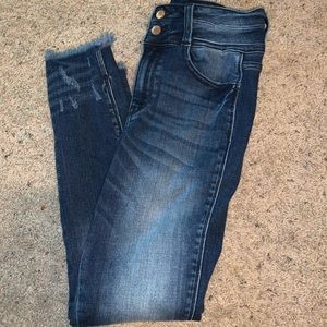 size 25 high waisted kancan jeans